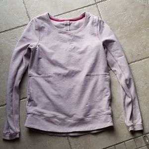 Lululemon sweat shirt soft pink top